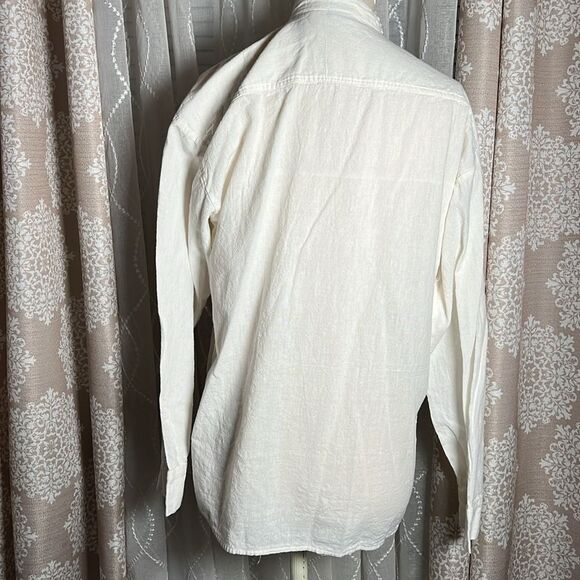 FOLKLORICO Men’s 100% Cotton Long Sleeve Shirt – Size M/L - Picture 4 of 6